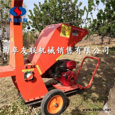 花園果場樹枝粉碎機林場茶場碎枝機苗圃園林修剪粉碎機廠家