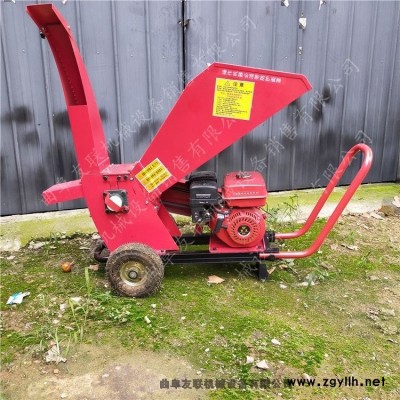 手推式果園碎枝機 樹枝殘枝切片機 小區(qū)公園電動樹枝粉碎機促銷中1
